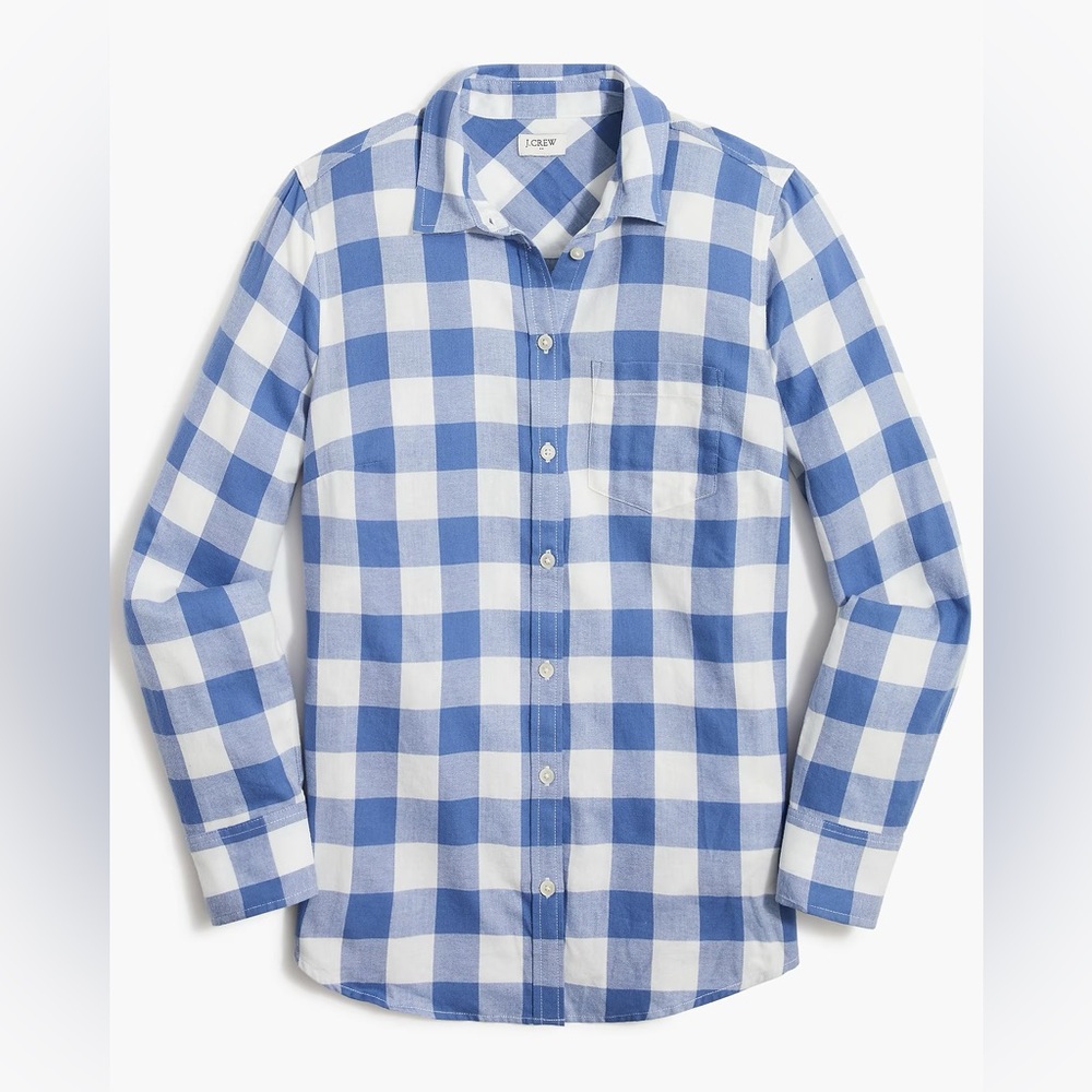 J.Crew soft flannel shirt EUC